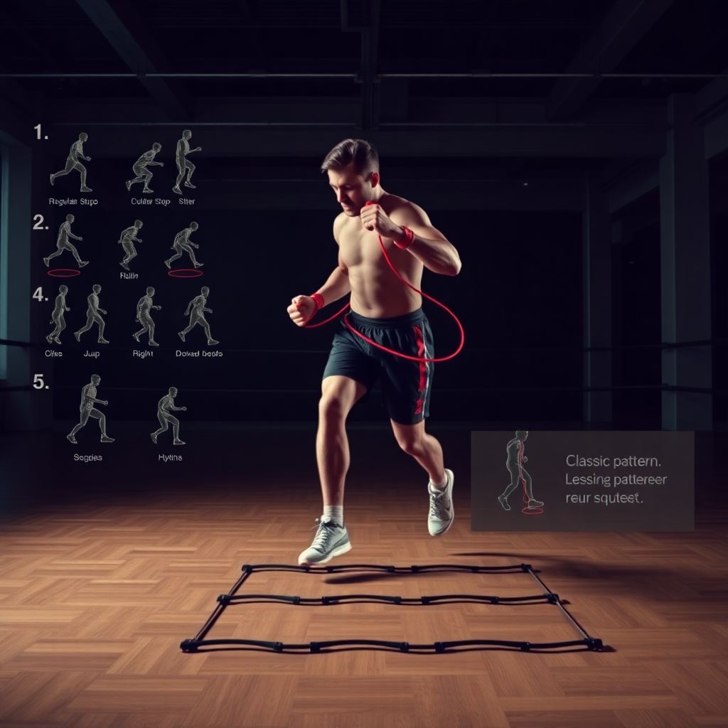 Скиппинг, лесенка и работа на лапах: упражнения для скорости и координации в боксе
