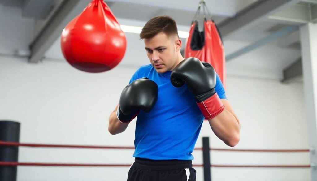 Как правильно работать на боксерском мешке: программы тренировок для разных уровней подготовки - иллюстрация