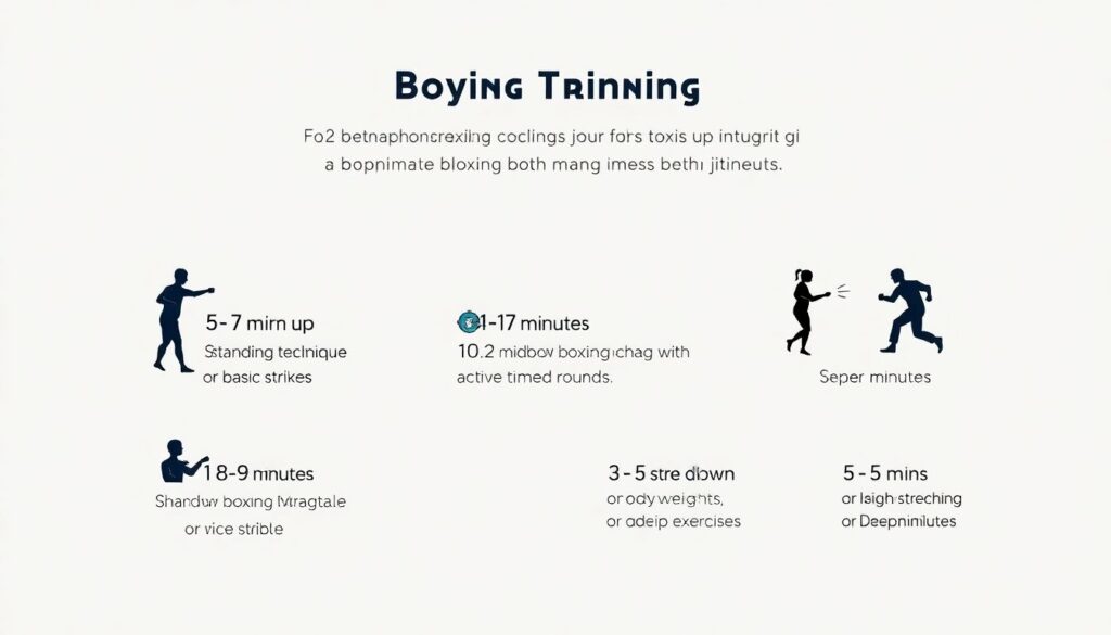 Домашняя тренировка по боксу без мешка и партнёра: комплекс на 30–40 минут - иллюстрация