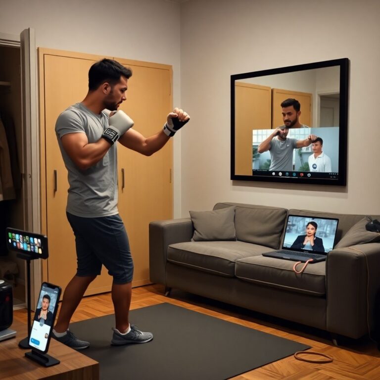 Домашняя тренировка по боксу без мешка и партнёра: комплекс на 30–40 минут дома