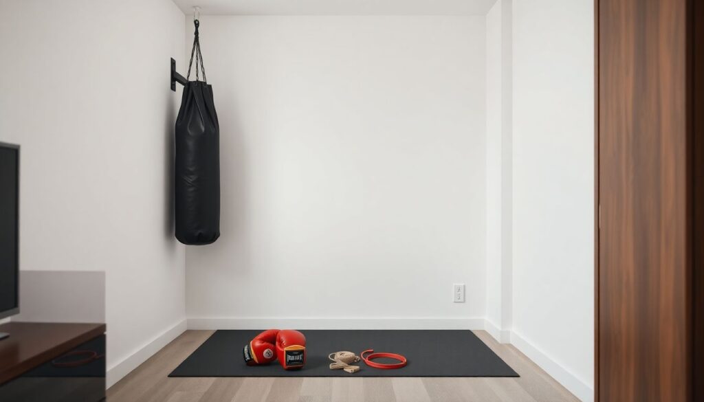 Домашний бокс: как организовать мини-зал у себя дома и что для этого нужно - иллюстрация