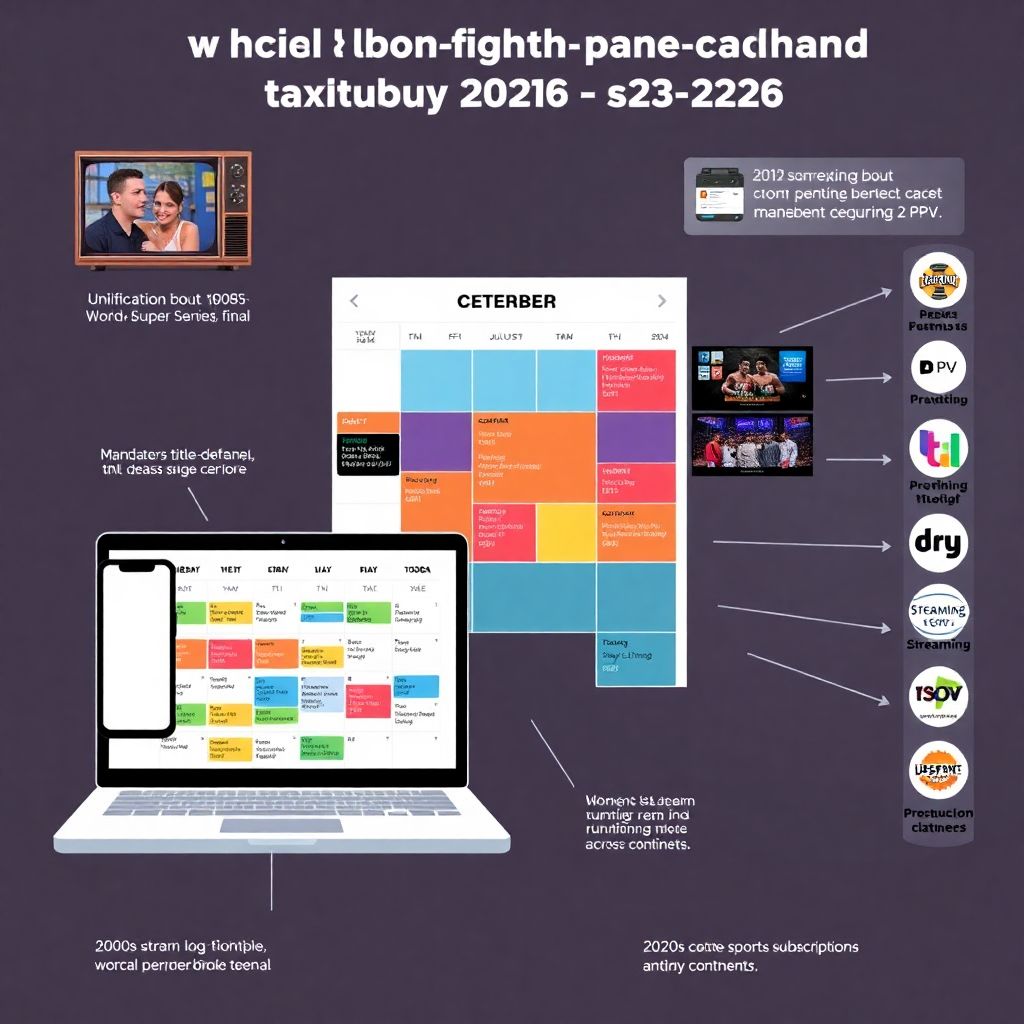 Календарь главных боксерских событий года: как не пропускать важные бои