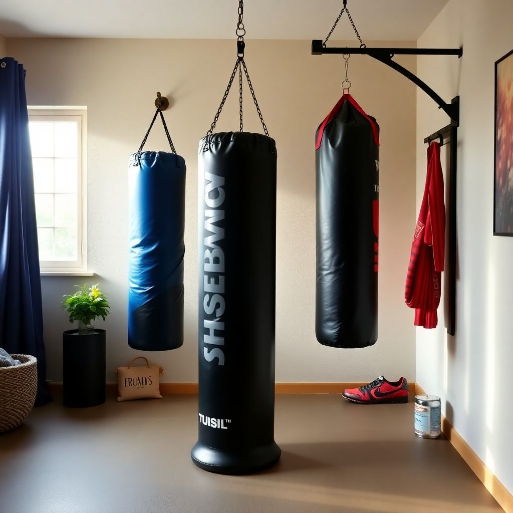 Выбор боксерского мешка для дома: как подобрать настенный, напольный или тяжелый