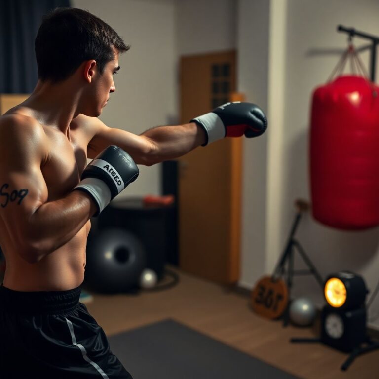 Домашняя тренировка по боксу без партнера и мешка: отрабатываем технику